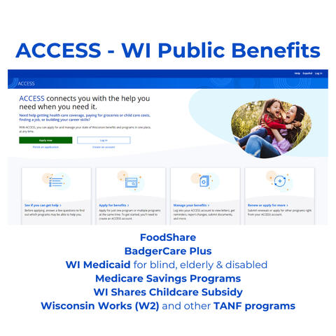 Access WI State Benefits